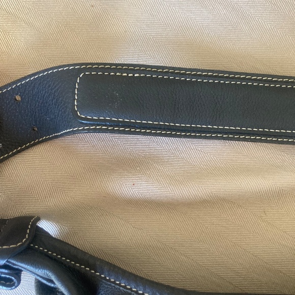 Longchamp Leather Buckle Pocket Hobo - Picture 10 of 15